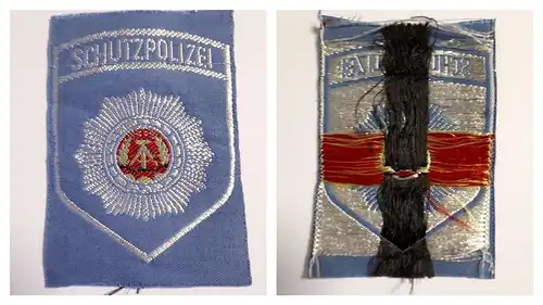 DDR MdI Aufnäher Schutzpolizei 