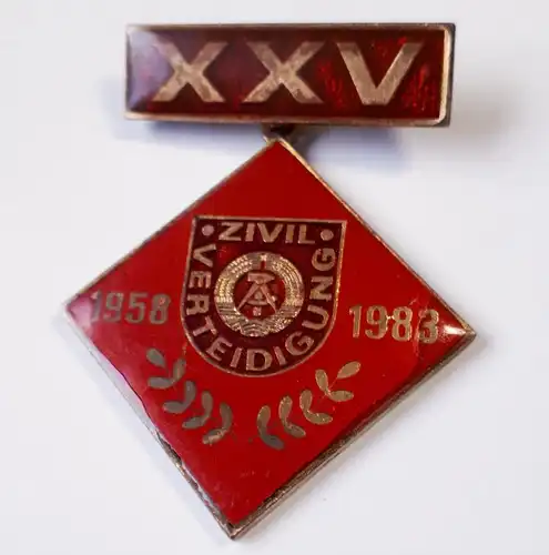 DDR Zivilverteidigung Erinnerungsabzeichen