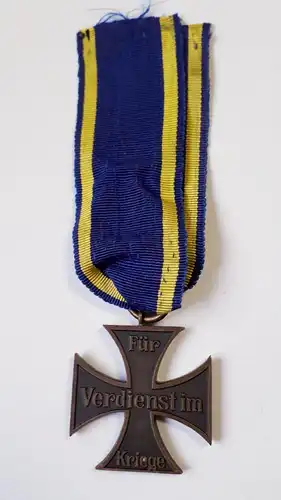 Kriegsverdienstkreuz 2. Klasse 1914 Herzogtum Braunschweig