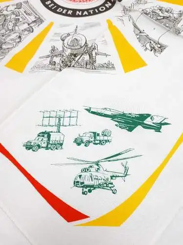 NVA Erinnerungstuch Ehrenvoll gedient bei der Nationalen Volksarmee