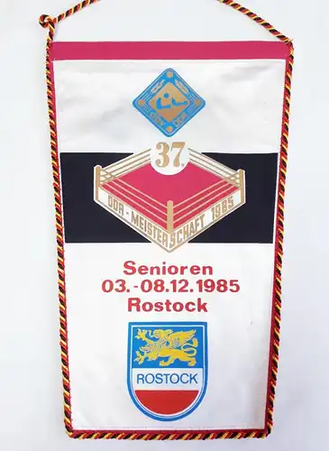 DDR Wimpel dbv DDR BFA Rostock Meisterschaft 1985
