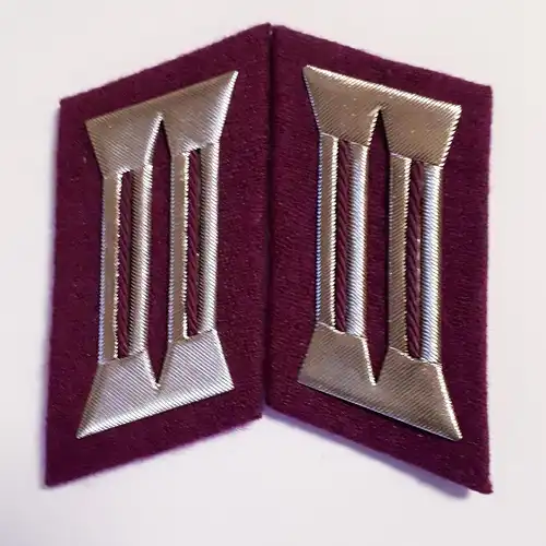 DDR MdI Kragenspiegel Berufsfeuerwehr Unteroffizier und Mannschaften
