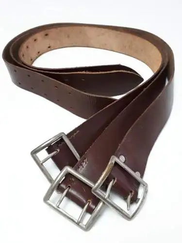  NVA 2-Dorn-Dienstkoppel ohne Latz Längen 90cm