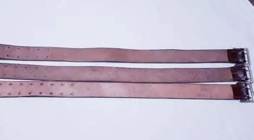 NVA 2-Dorn-Dienstkoppel ohne Latz  Längen 100 cm