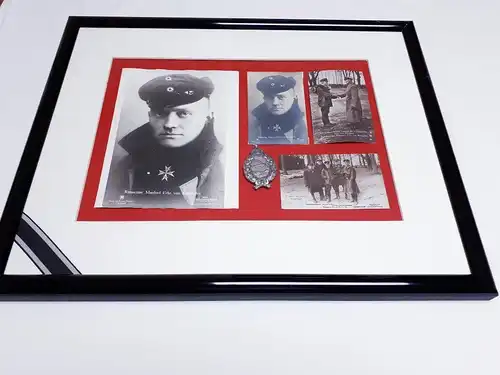 Rittmeister Manfred Freiherr von Richthofen Roter Baron Collage