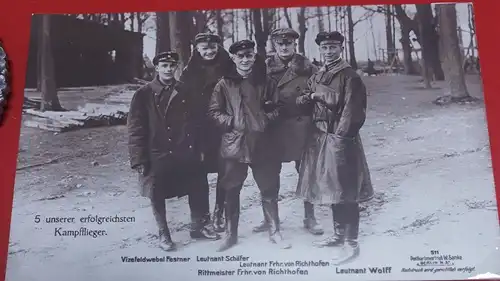 Rittmeister Manfred Freiherr von Richthofen Roter Baron Collage