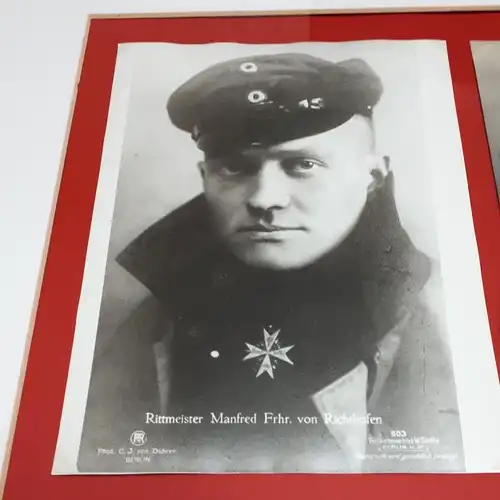 Rittmeister Manfred Freiherr von Richthofen Roter Baron Collage