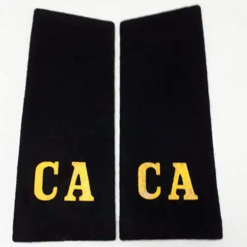 UDSSR Armee Schulterstücke Soldat Panzer CA Zugehörigkeit zur sowjetischen Armee