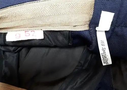DDR MdI Feuerwehr Uniformhose Gr. g 52