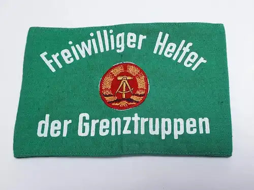 NVA Grenztruppen Armbinde Freiwilliger Helfer der Grenztruppen