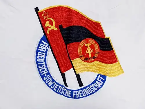 DDR Flagge Fahne Für Deutsch-Sowjetische Freundschaft