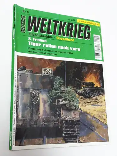Weltkrieg Erlebnisberichte Doppelband Tiger rollen nach vorn