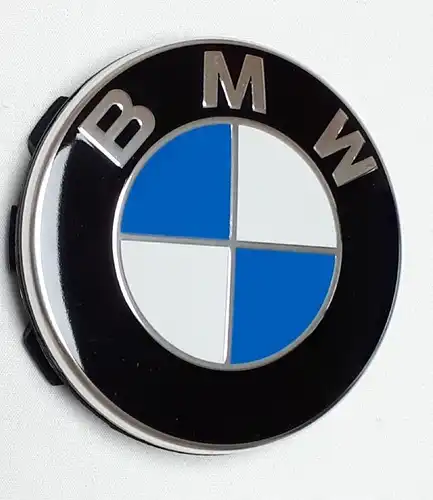 BMW Radnabendeckel Nabenabdeckung mit Chromrand