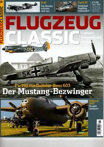 Flugzeug Classic Luftfahrt Zeitgeschichte Oldtimer 11 - 2017. 