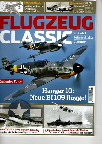Flugzeug Classic Luftfahrt Zeitgeschichte Oldtimer 7 - 2018. 