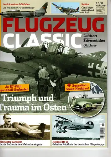 Flugzeug Classic Luftfahrt Zeitgeschichte Oldtimer 3 - 2019. 