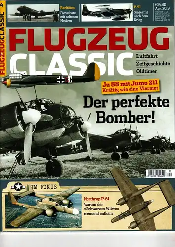 Flugzeug Classic Luftfahrt Zeitgeschichte Oldtimer 4 - 2019. 