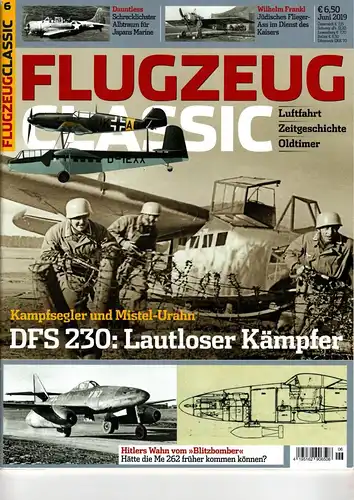 Flugzeug Classic Luftfahrt Zeitgeschichte Oldtimer 6 - 2019. 