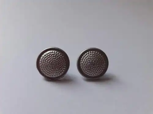 DDR NVA Knöpfe Aluminium 15 mm