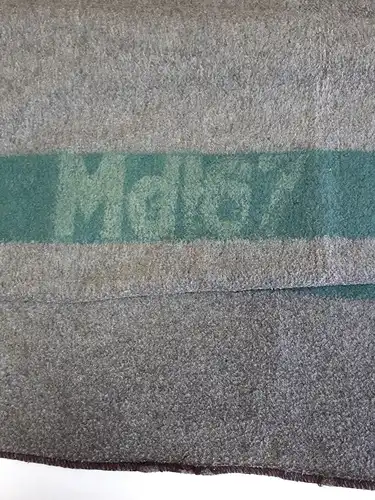 DDR MdI Wolldecke Filzdecke MdI 67 VoPo BePo