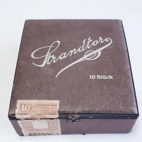 Zigarrenschachtel Strandtor 10 Reichspfennig