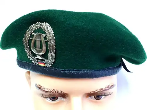 Bundeswehr Barett Jägertruppe Musikkorps Gr. 58