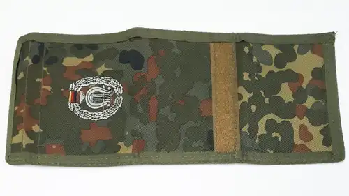 Portemonnaie flecktarn Truppengattungsabzeichen Musikkorps