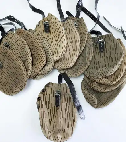 DDR NVA Bezug für Feldflasche strichtarn