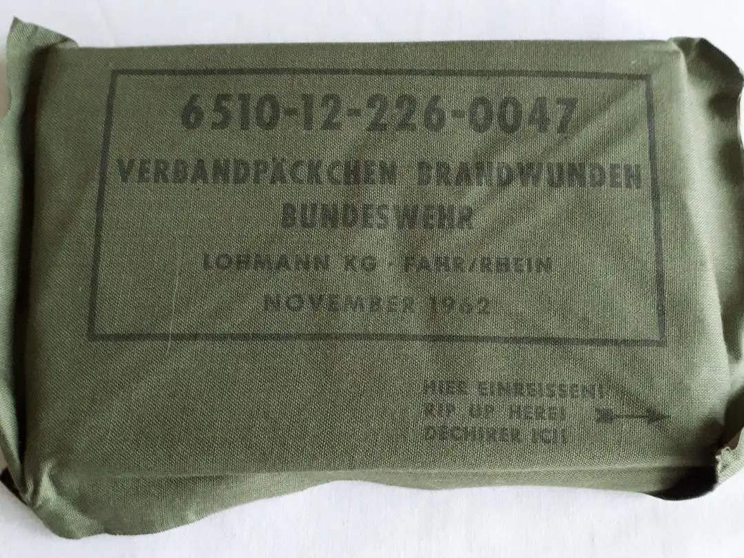Bundeswehr Verbandspäckchen
