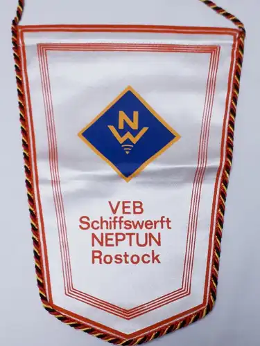 Wimpel VEB Schiffswerft NEPTUN Rostock