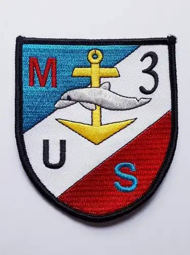 Aufnäher Patch Marineunteroffiziersschule Plön 3. Inspektion