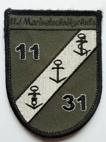 Aufnäher Patch 11. Inspektion Marinetechnikschule Parow
