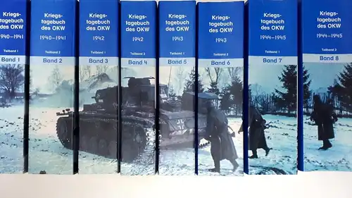 Kriegstagebuch des OKW Band 1-8. 