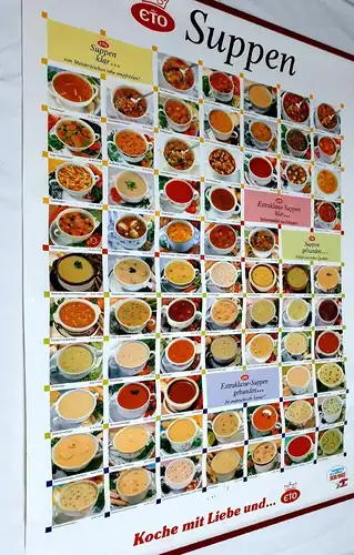 Wandbild Poster ETO Suppen