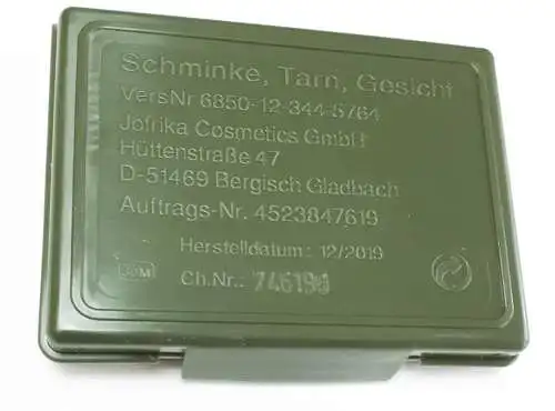 Bundeswehr Tarnschminke