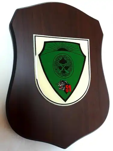 Wappenschild 1. Objektschutzstaffel Aufklärungsgeschwader 51 "Immelmann"