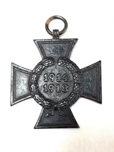 Ehrenkreuz des 1. WK 1914-1918 Hinterbliebenenkreuz