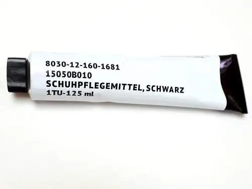 Bundeswehr Schuhcreme Schuhpflegemittel schwarz 125 ml