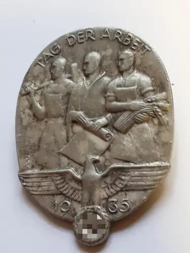 Abzeichen Tag der Arbeit 1935