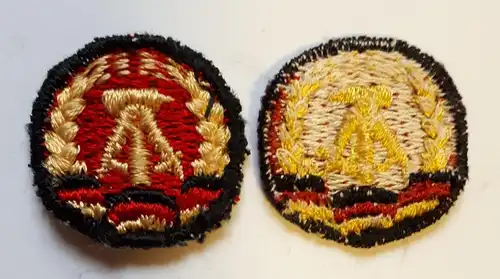 DDR NVA Aufnäher Stoffkokarde