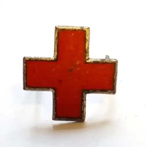 DDR DRK Abzeichen für Kopfbedeckung oder Kragenspiegel