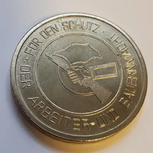 DDR Medaille 25 Jahre Kampfgruppen der Arbeiterklasse 1953-1978