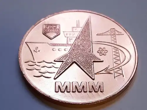 DDR Medaille MMM Kreismesse der Meister von Morgen 1978