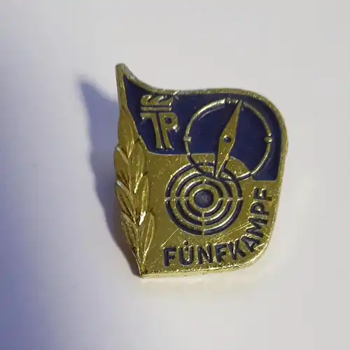 DDR Abzeichen Anstecker JP Fünfkampf