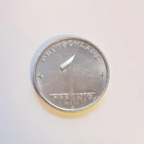 DDR Münze 1 Pfennig 1952