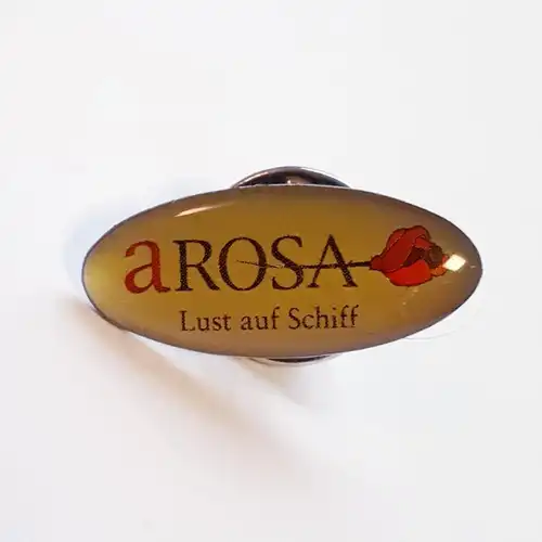 Anstecker Pin arosa - Lust auf Schiff