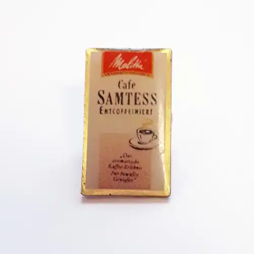 Anstecker Pin Melitta Cafe Samtess