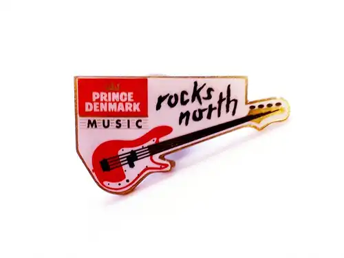 Anstecker Pin Prince Denmark Music rocks north