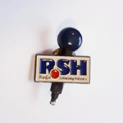 Anstecker Pin RSH Radio Schleswig Holstein  
