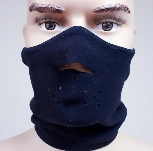Kälteschutzmaske Gesichtsschutz mit Klettverschluß